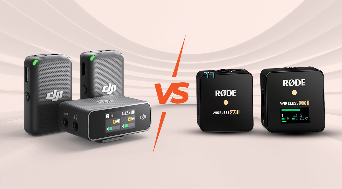 Rode Wireless Go 2 vs. DJI Mic