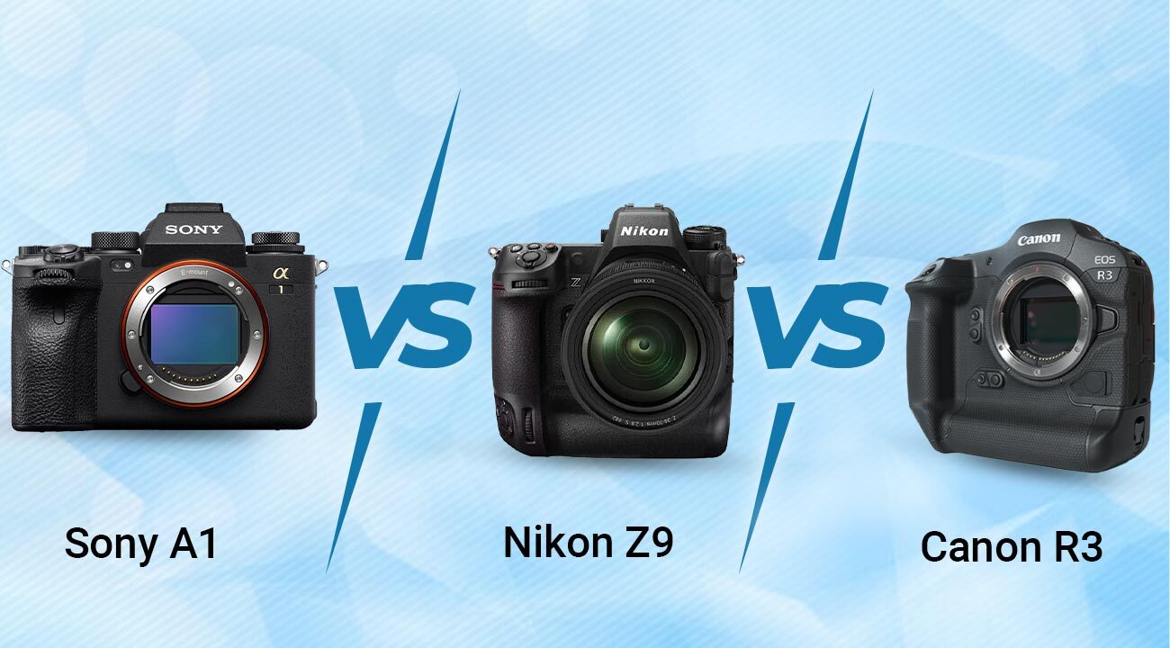Sony A1 vs Canon R3 vs Nikon Z9