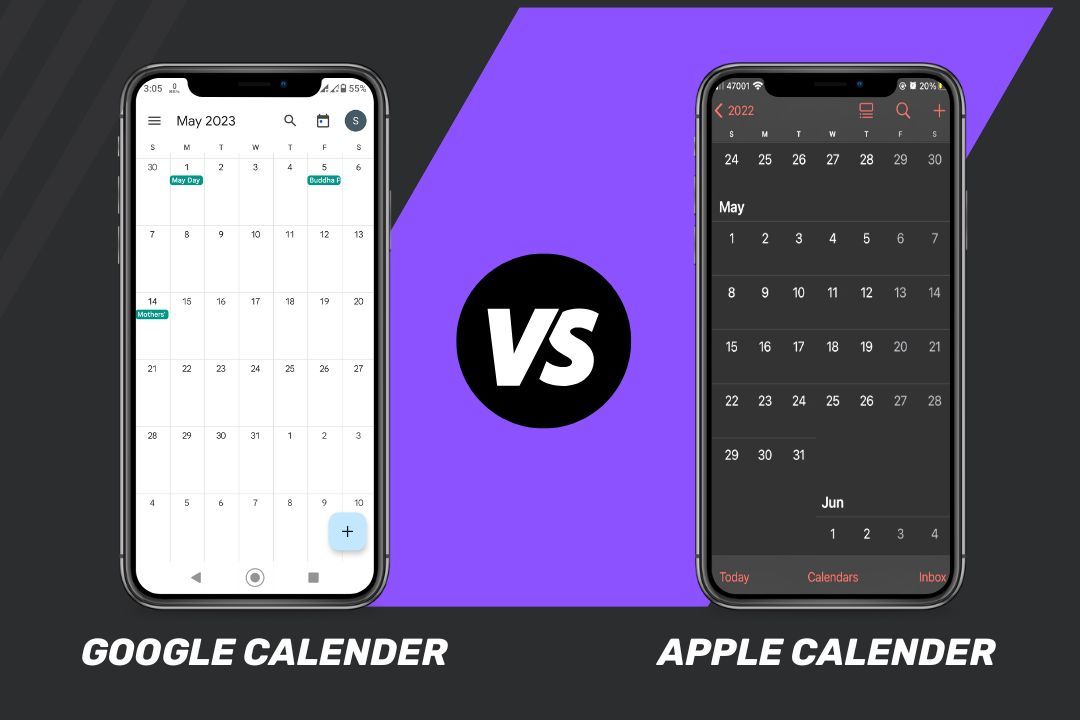 Google Calendar vs Apple Calendar Which Should You Use in 2023?