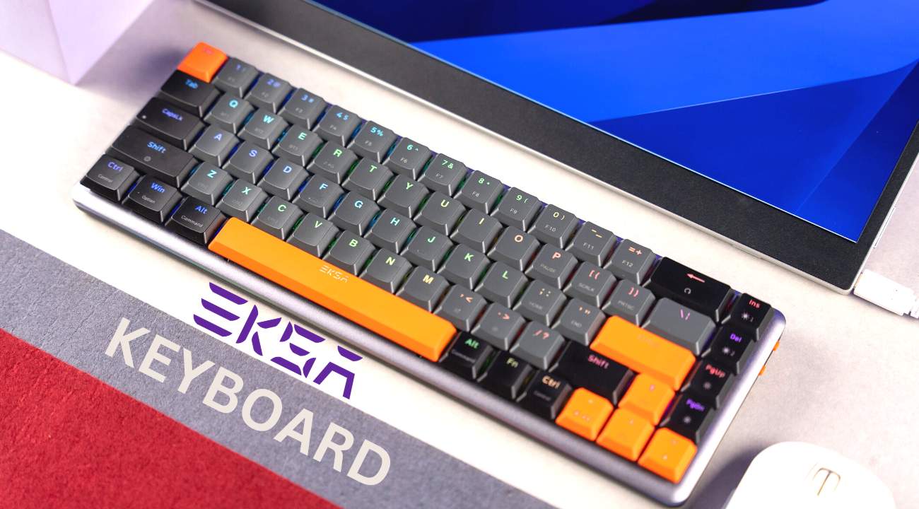 EKSA Glimmer Wireless RGB Mechanical Gaming Keyboard