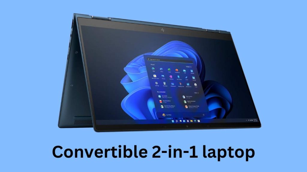 Convertible 2-in-1 laptop