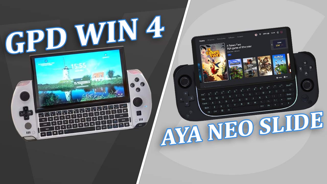 GPD Win 4 vs Aya Neo Slide