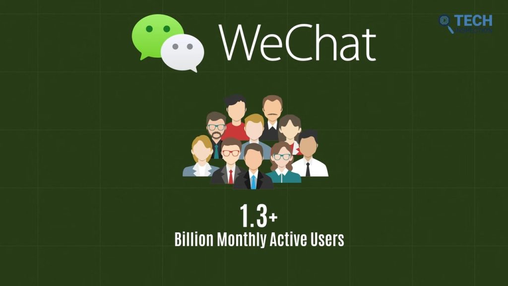 WeChat is a popular super app with over 1.3 billion monthly active users.