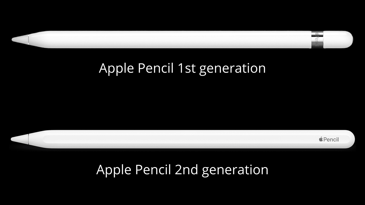 Apple Pencil Gen 1 vs Gen 2
